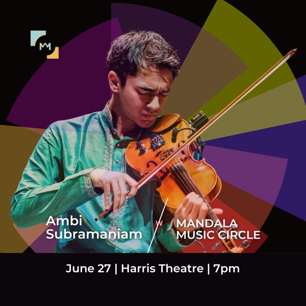 Ambi Subramaniam Mandala Music Circle Poster